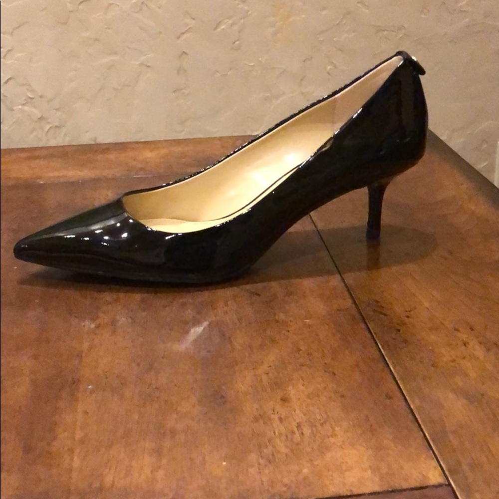 Michael Kors Pointed-Toe Kitten Pumps